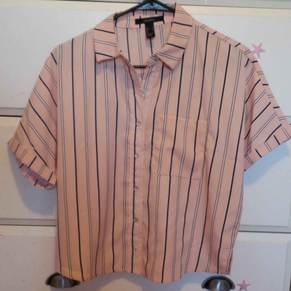 Collared shirt.